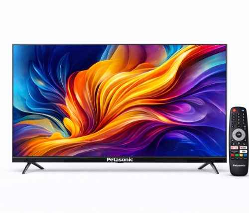 Petasonic-Petasonic 65-Inch 4K UHD Android Smart TV (Android 14, HDR10, WiFi, Bluetooth, DVB-T2/S2 Digital Tuner, Tempered Glass Display)-image-01