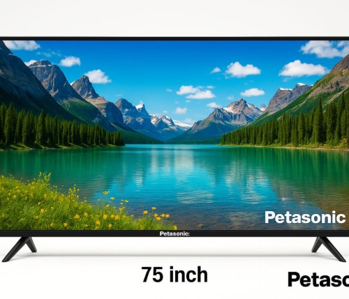 Petasonic 55� 4K UHD Smart Android TV (Android 14, HDR10, Wi-Fi, Bluetooth, Netflix, DVB-T2/S2)-image